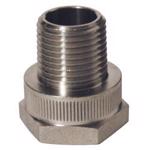 Stainless steel Female GHT x Male NPT Adapter